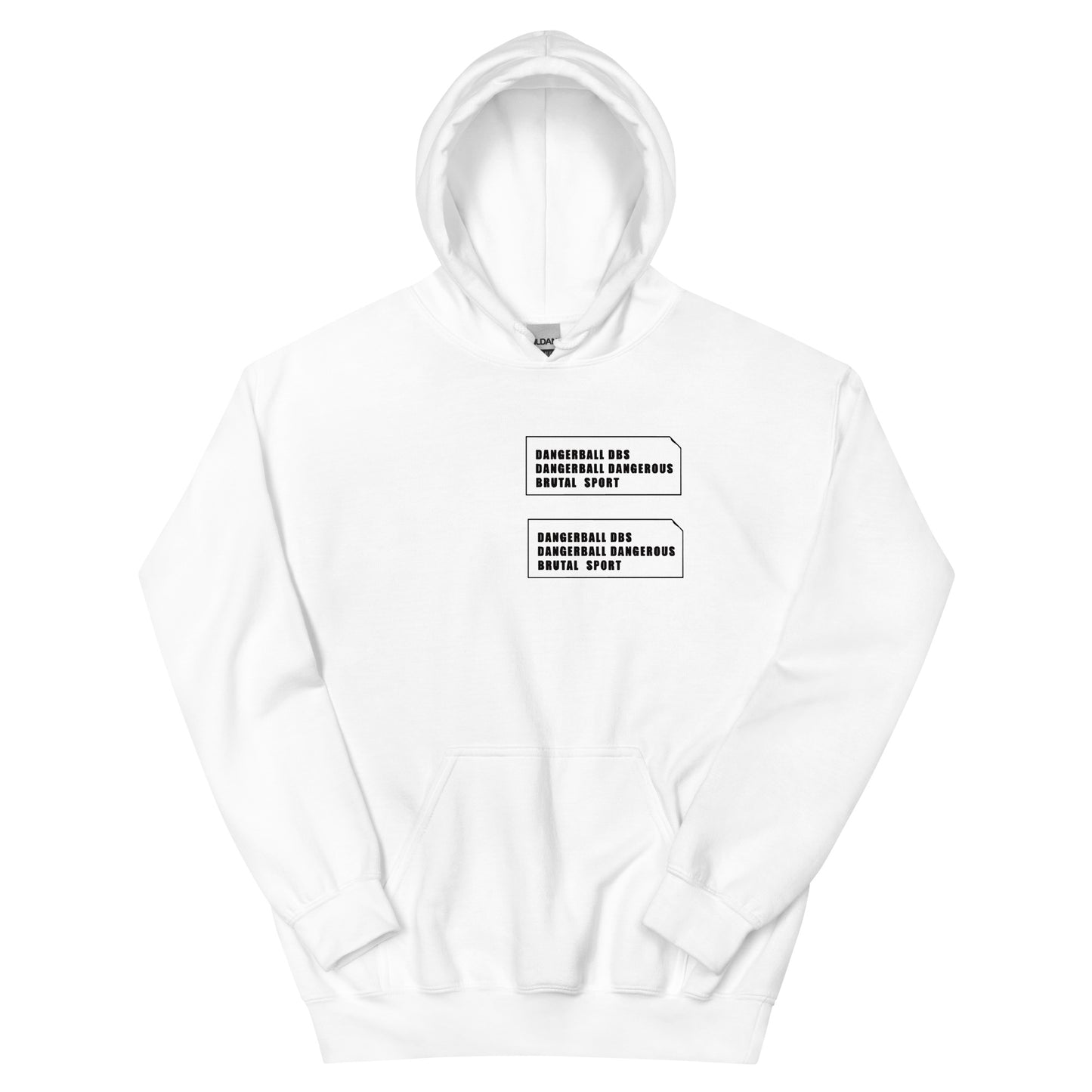 DANGERBALL DBS- DANGEROUS BRUTAL SPORT - Times 2X - Unisex Hoodie