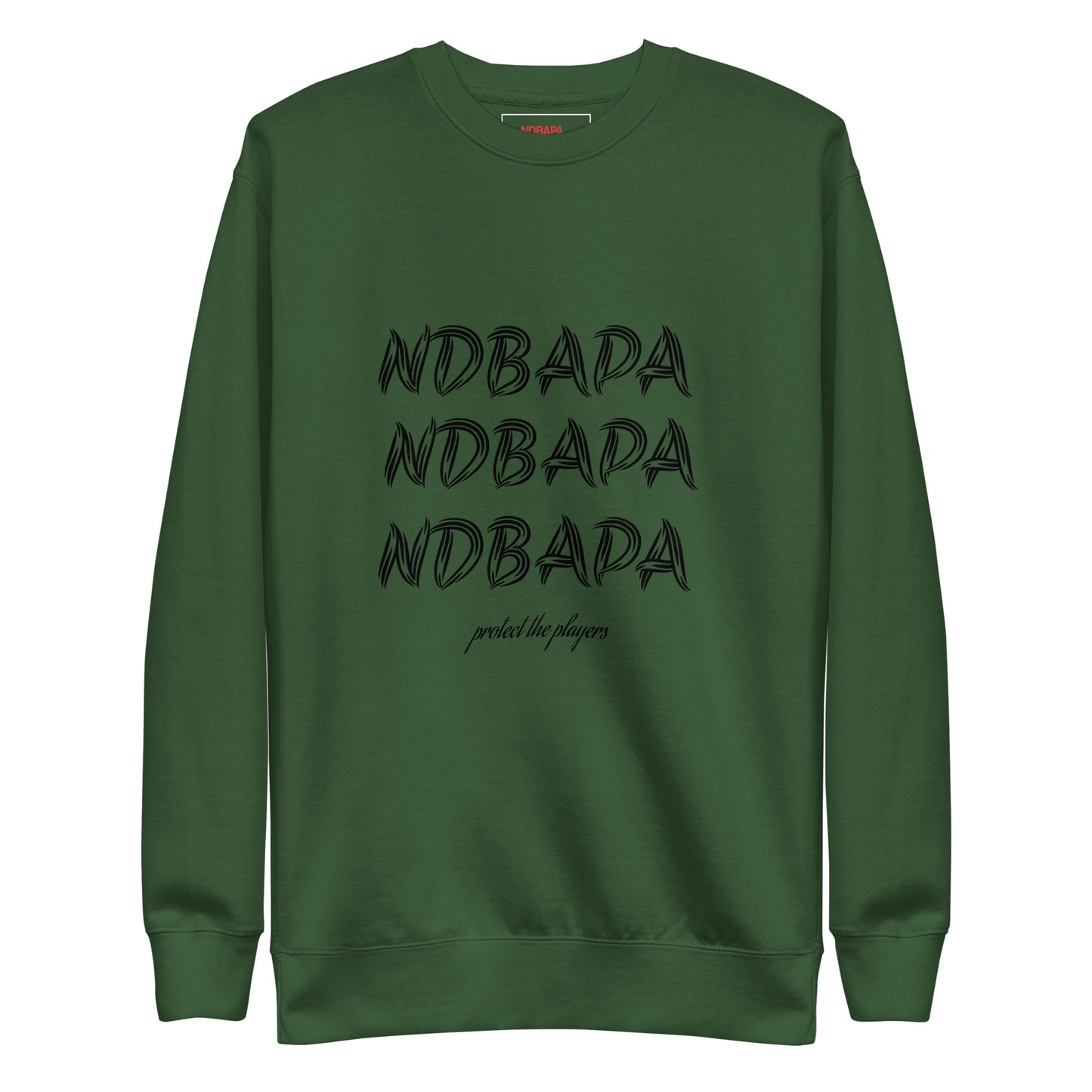 NDBAPA - 3X TIMES - protect the players - Unisex Premium SweatshirtUnisex Premium Sweatshirt