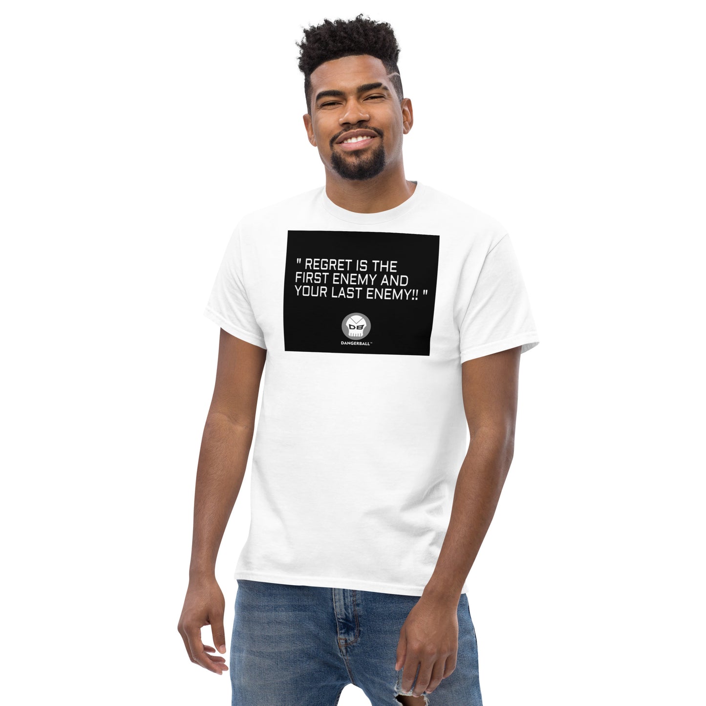 DANGERBALL DB - QUOTE REGERT IS THE FIRST ENEMY AND YOUR LAST ENEMY