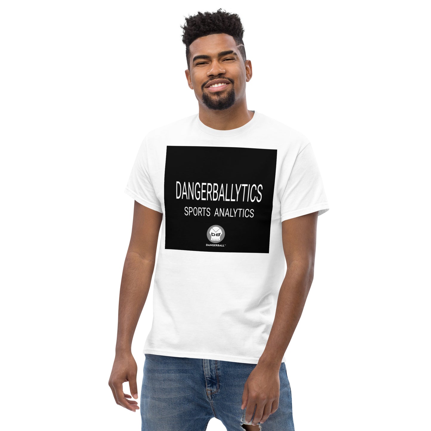 DANGERBALLYTICS - SPORTS ANALYTICS - DANGERBALL DB LOGO BLACKOUT