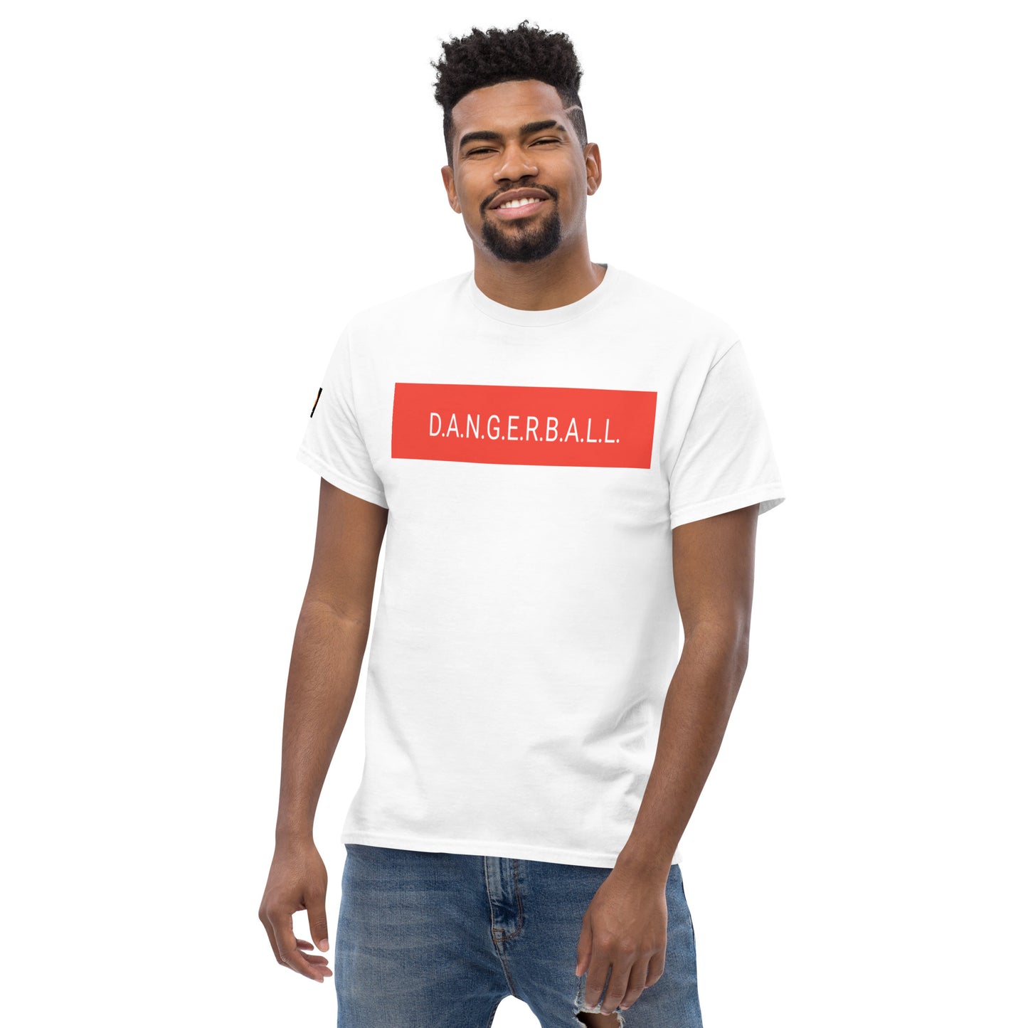 D.A.N.G.E.R.B.A.L.L. TEXT - SLEEVE DANGERBALL DB ORANGE