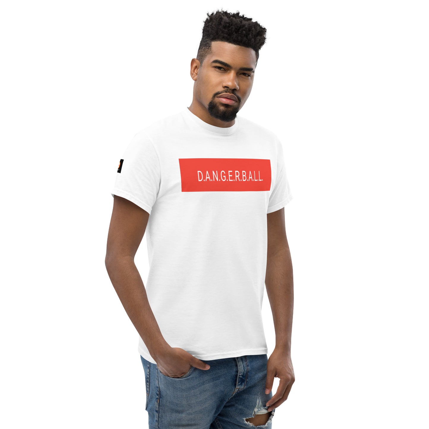 D.A.N.G.E.R.B.A.L.L. TEXT - SLEEVE DANGERBALL DB ORANGE