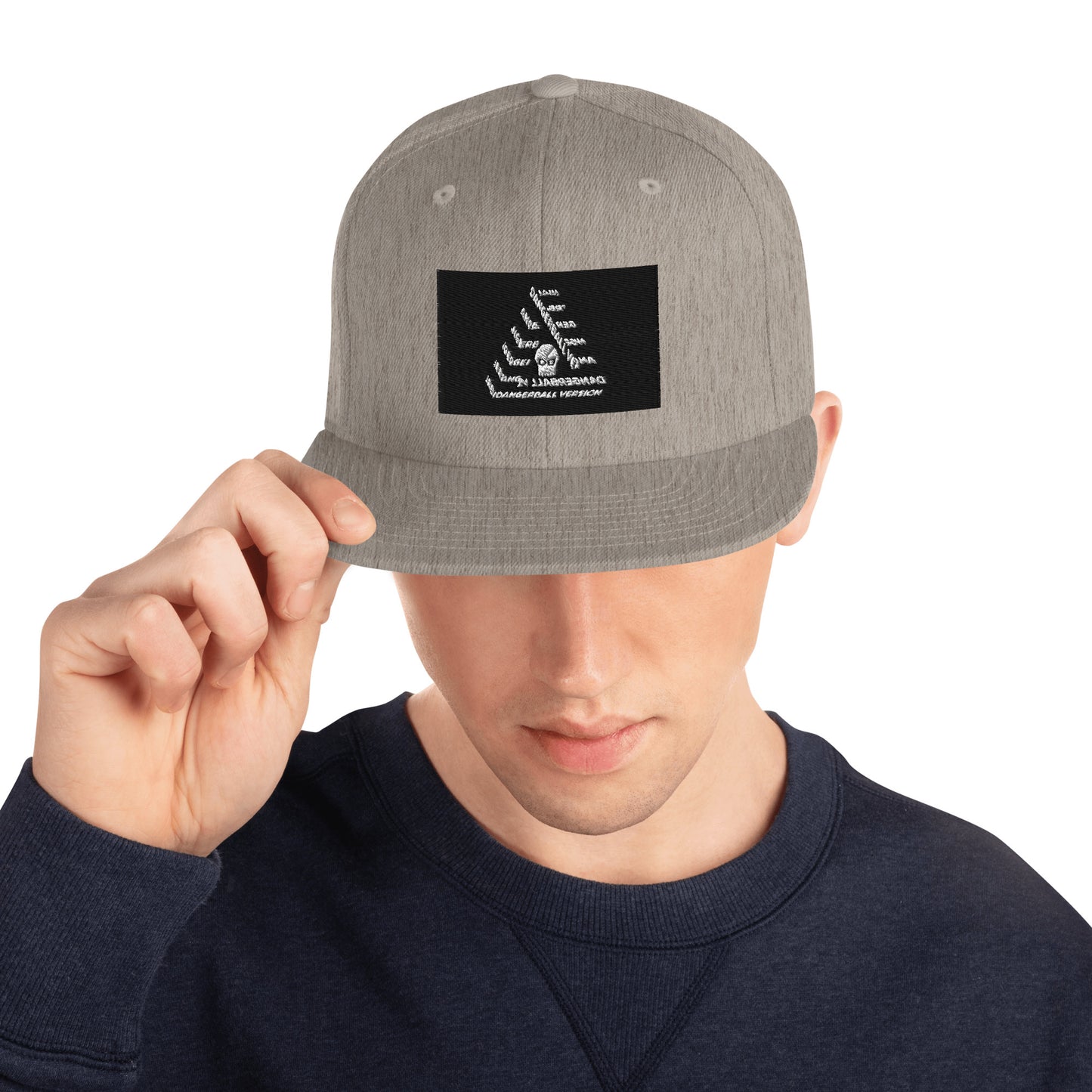 DANGERBALL - PYRIMID - DB SKULL LOGO - Snapback Hat