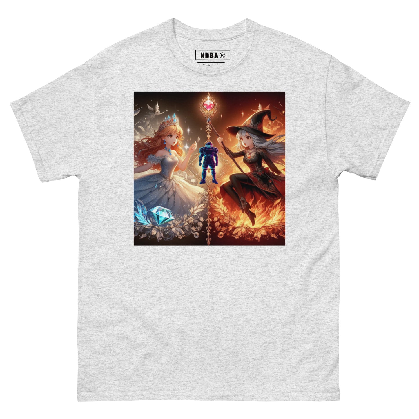DANGERBALL - HUMAN WEAPON - VS FIRE CHIC OR ICE CHIC - VERSION - Men's classic tee