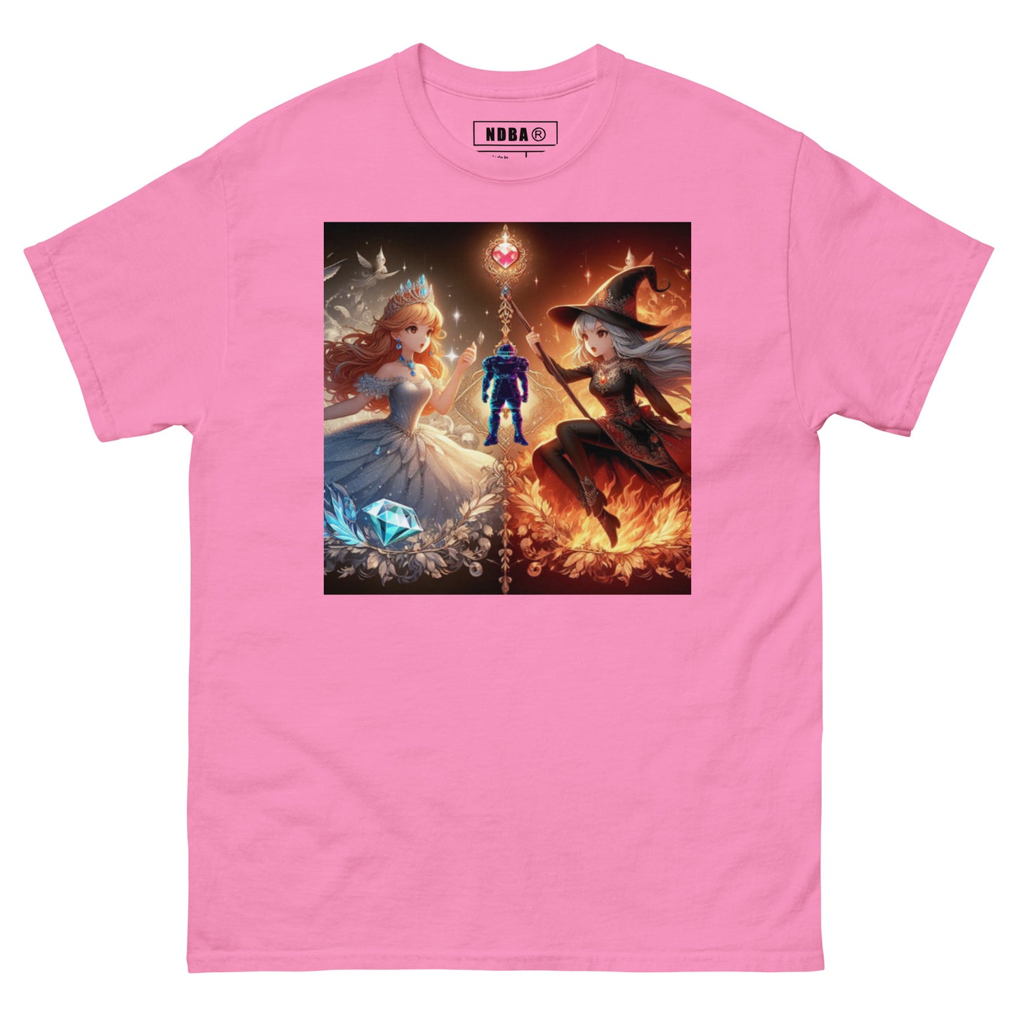 DANGERBALL - HUMAN WEAPON - VS FIRE CHIC OR ICE CHIC - VERSION - Men's classic tee