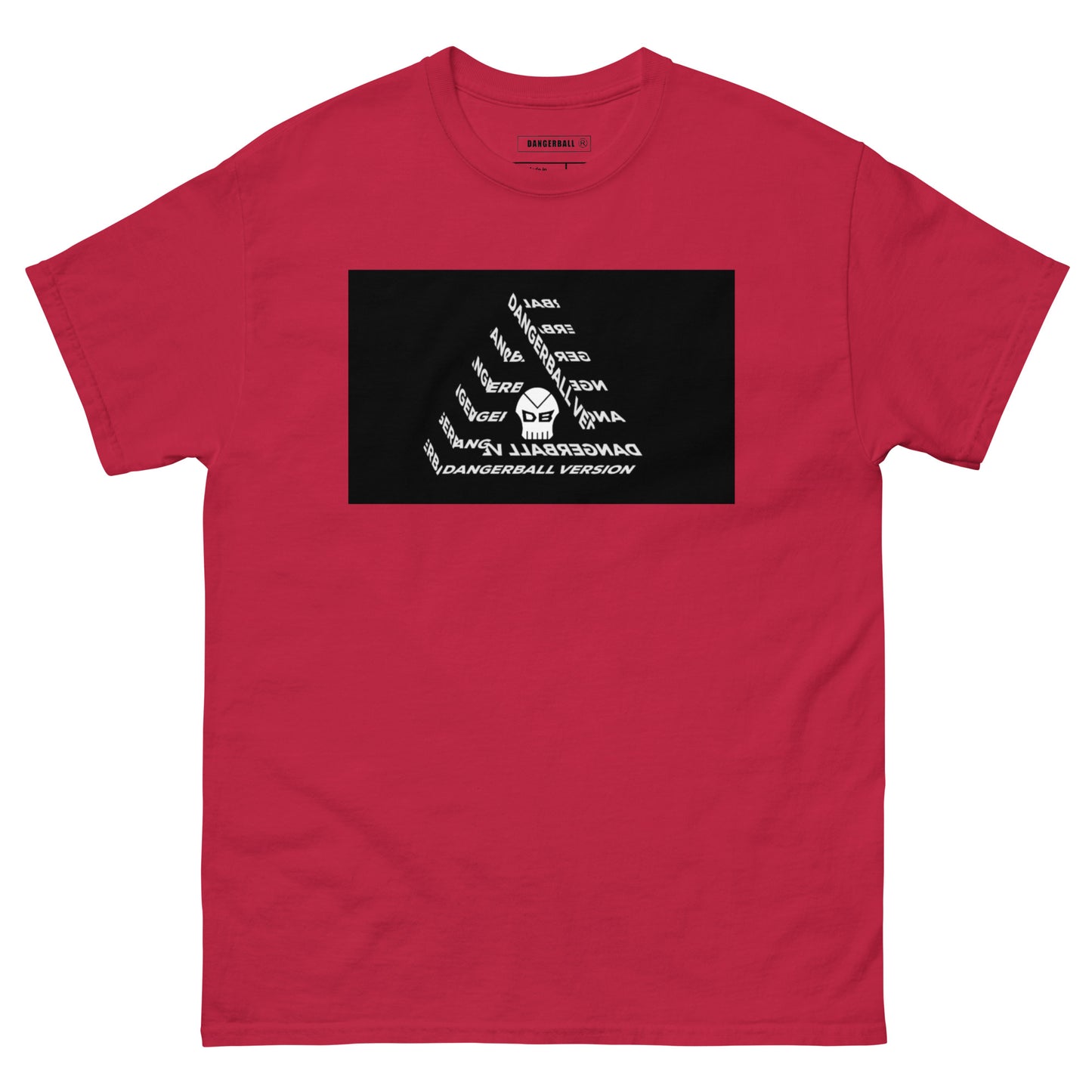 DANGERBALL - PYRIMID - DB SKULL LOGO- Men's classic tee