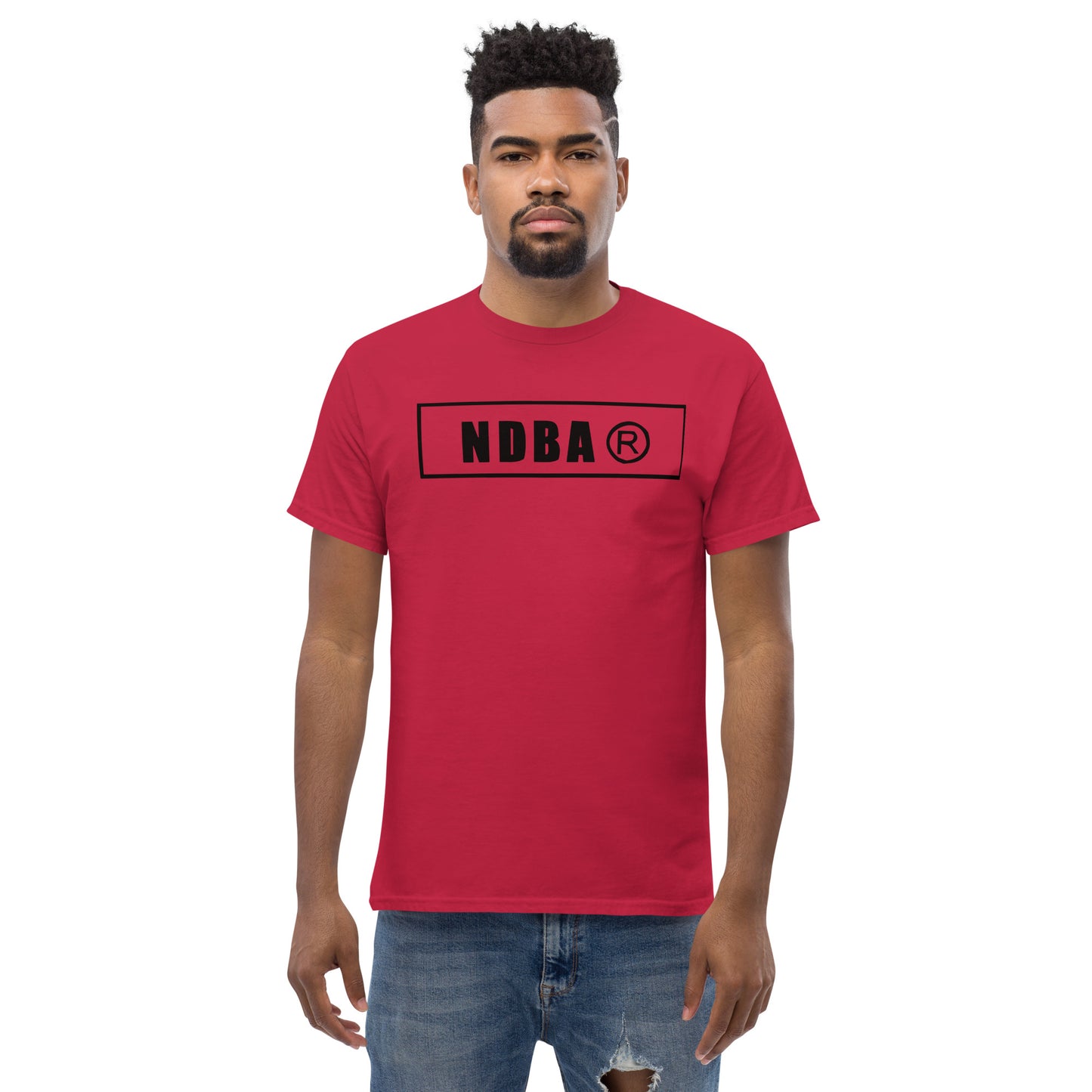 NDBA TEXT -Men's classic tee