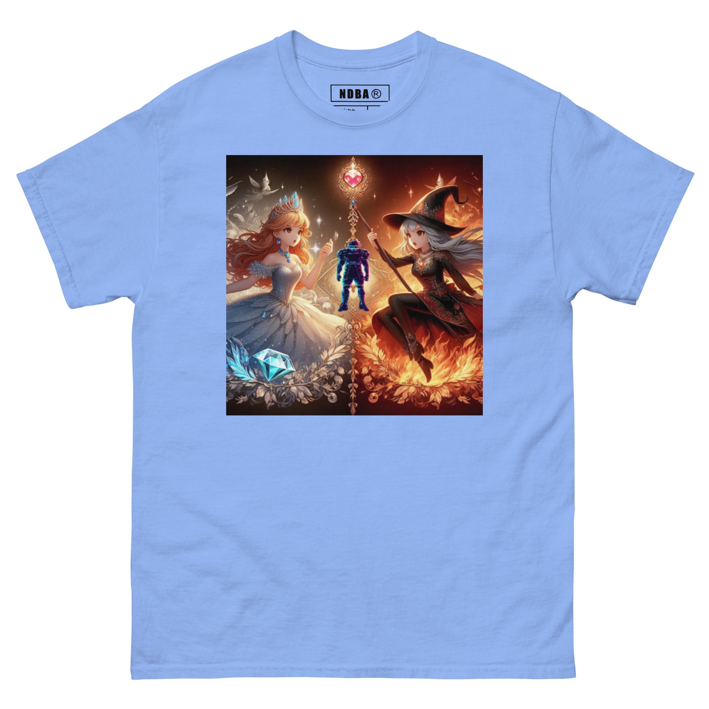 DANGERBALL - HUMAN WEAPON - VS FIRE CHIC OR ICE CHIC - VERSION - Men's classic tee