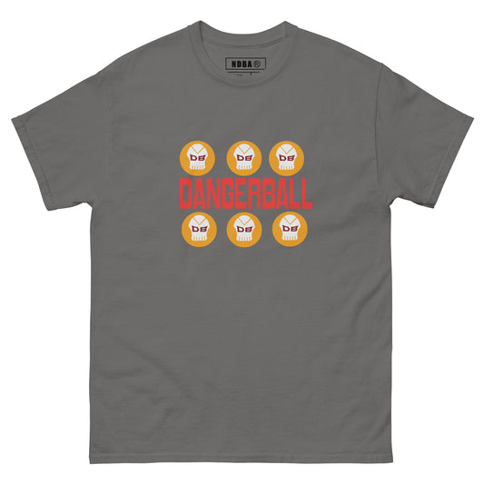 DANGERBALL - 6 TIMES - DB DANGERBALL SKULL - WIN NOW NOT LATER - VERSION - Men's classic tee