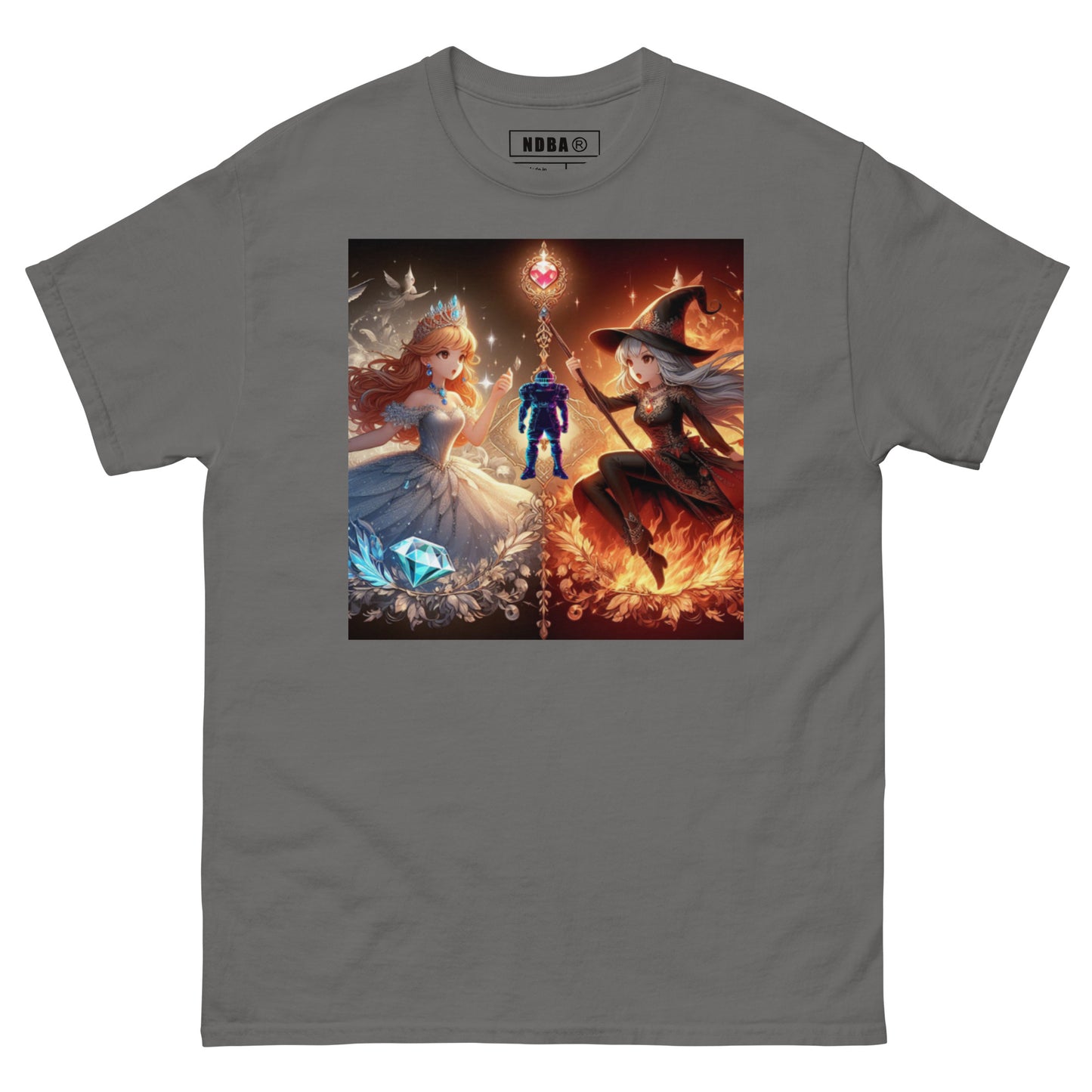 DANGERBALL - HUMAN WEAPON - VS FIRE CHIC OR ICE CHIC - VERSION - Men's classic tee
