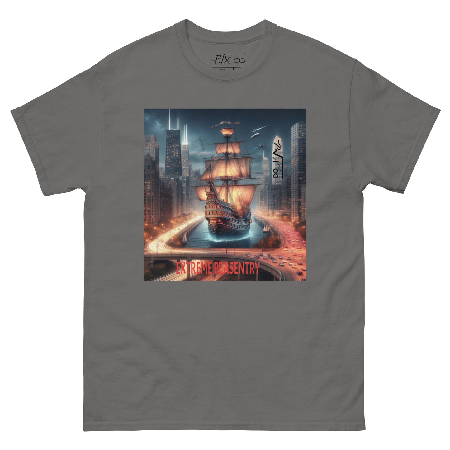 EXTREME PEASENTRY -PX2~ - REGERT- TRIP ACROSS OCEAN #4 - Men's classic tee