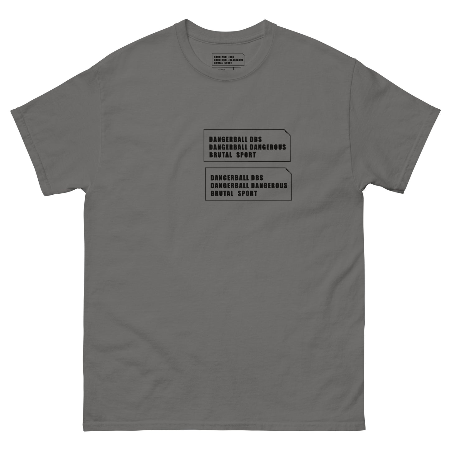 DANGERBALL DBS- DANGEROUS BRUTAL SPORT - Times 2X - Men's classic tee