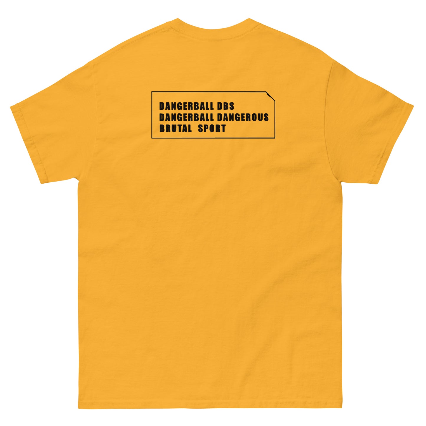 DANGERBALL DBS- DANGEROUS BRUTAL SPORT - Times 2X - Men's classic tee