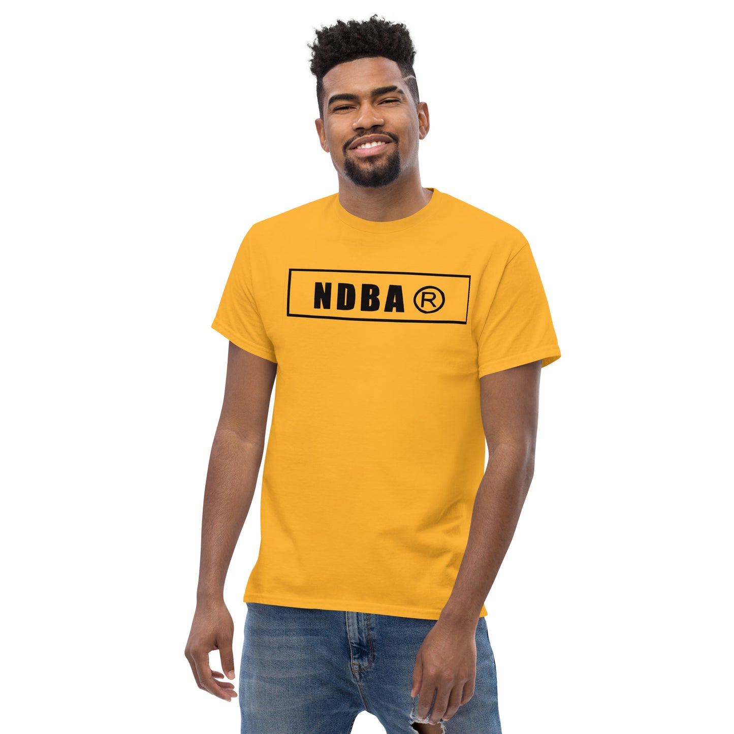 NDBA TEXT -Men's classic tee