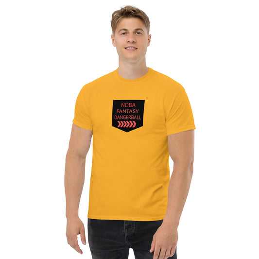 NDBA FANTASY DANGERBALL SHIELD LOGO- Men's classic tee