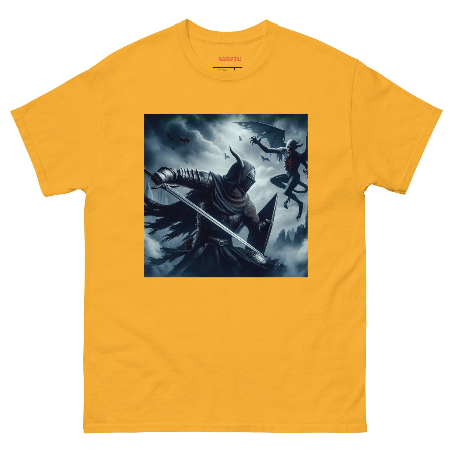 FEARLESS OF DEVILS- KNIGHT #3 -Men's classic tee