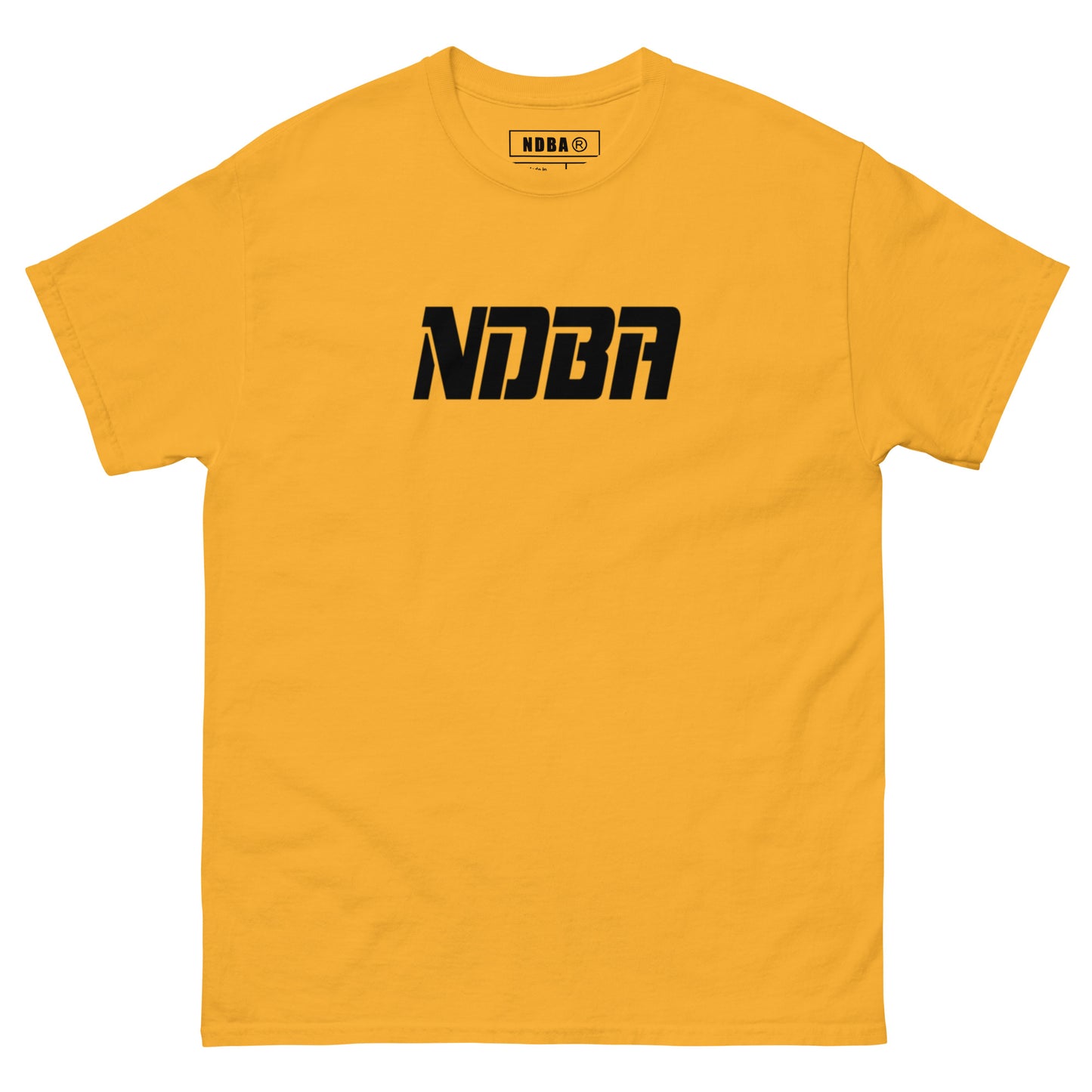 NDBA TEXT -Men's classic tee