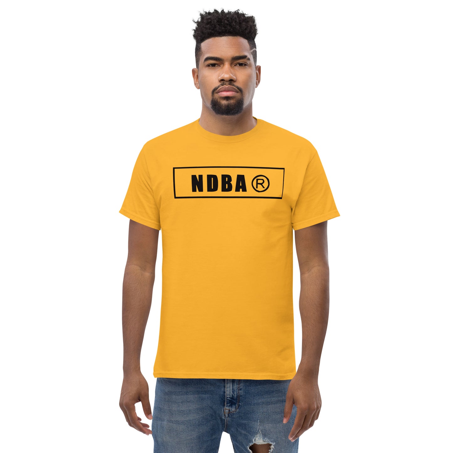 NDBA TEXT -Men's classic tee