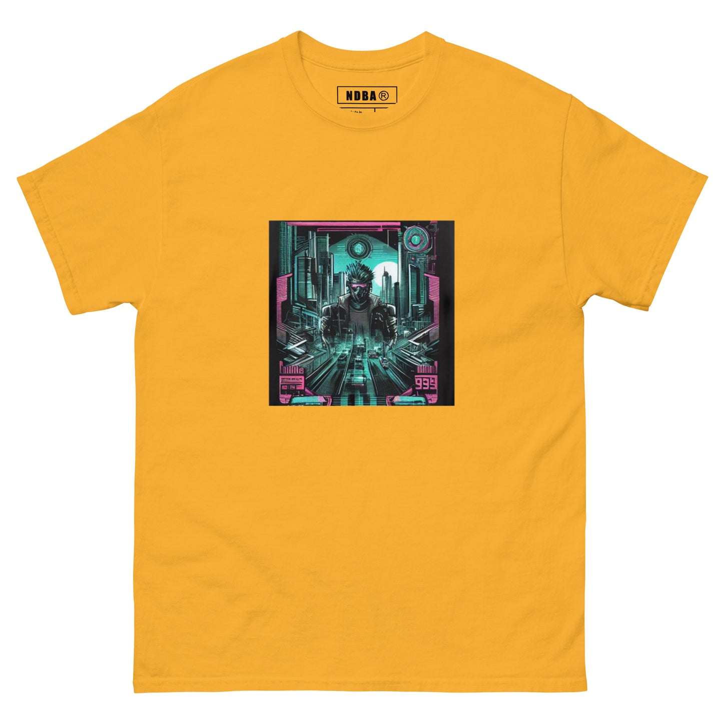 DANGERBALL - CYBERPUNK #1  - VERSION -Men's classic tee