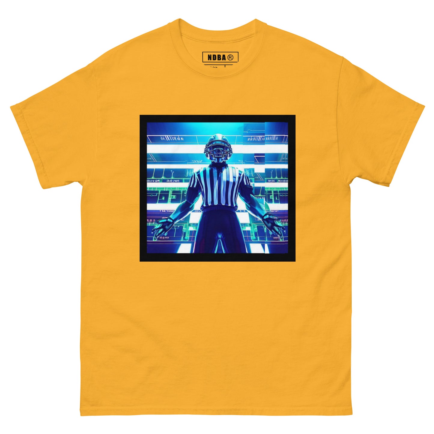 DANGERBALL - HUMAN WEAPON - INSTANT REPLAY REFEREE - VERSION - Men's classic tee