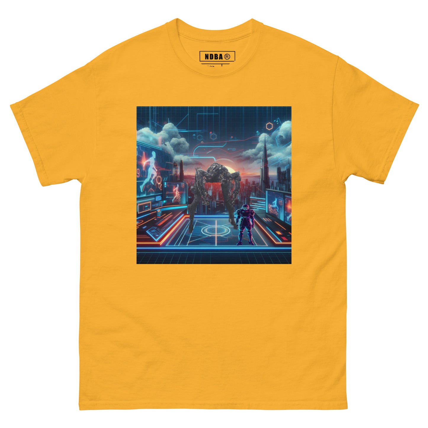 DANGERBALL - HUMAN WEAPON - VS PHOSPHORIC GOALY - VERSION - Men's classic tee