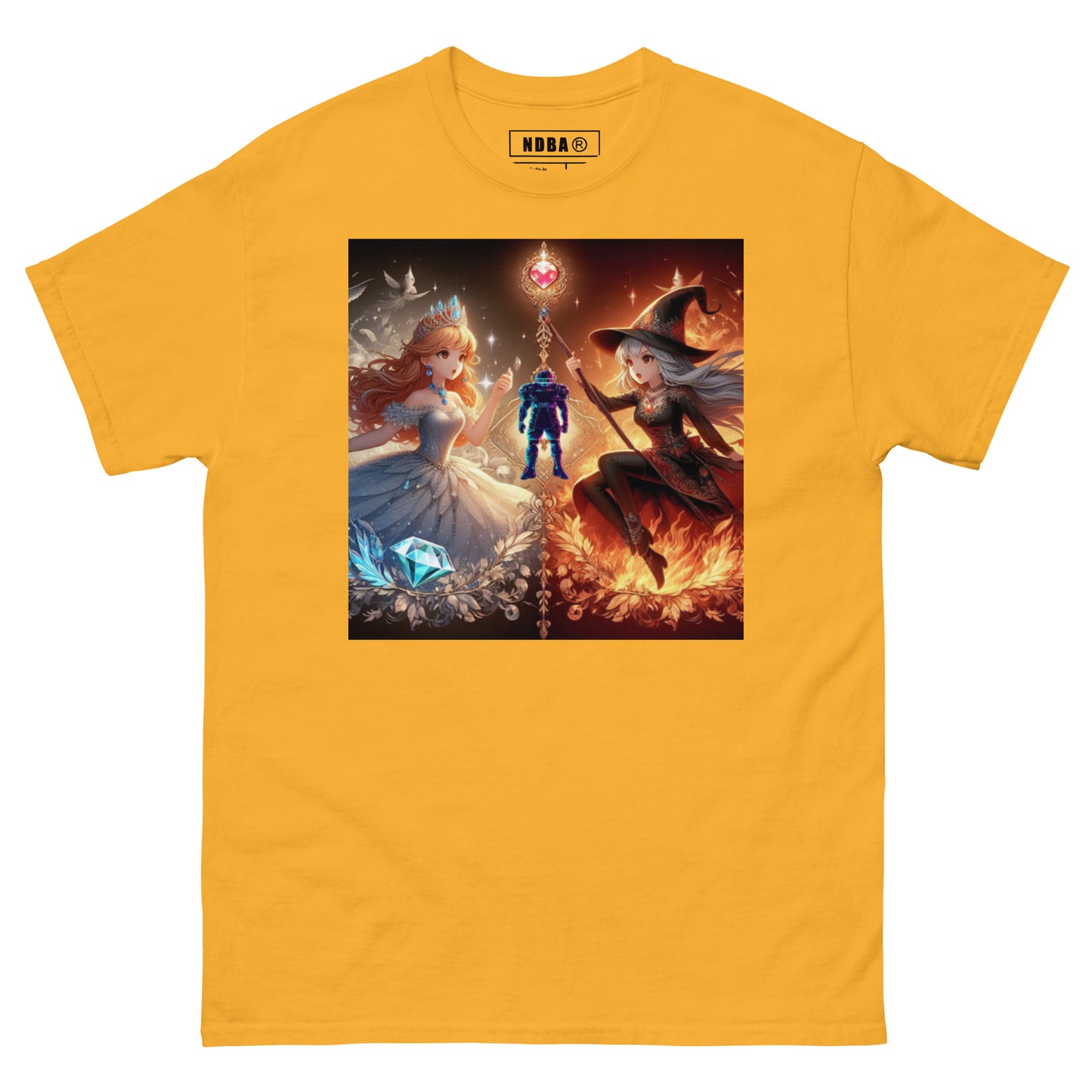 DANGERBALL - HUMAN WEAPON - VS FIRE CHIC OR ICE CHIC - VERSION - Men's classic tee
