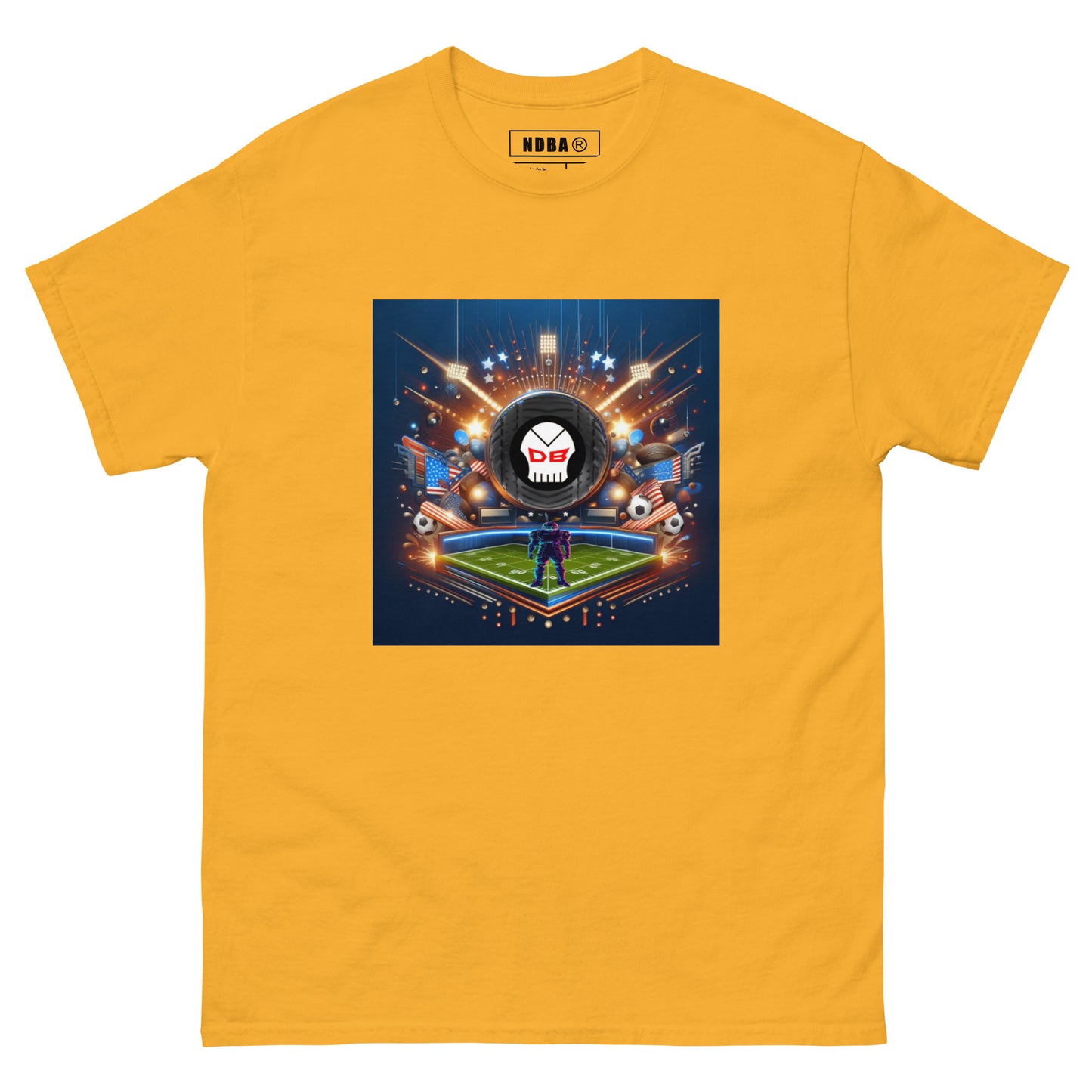 DANGERBALL - HUMAN WEAPON - POWERUP - VERSION - Men's classic tee