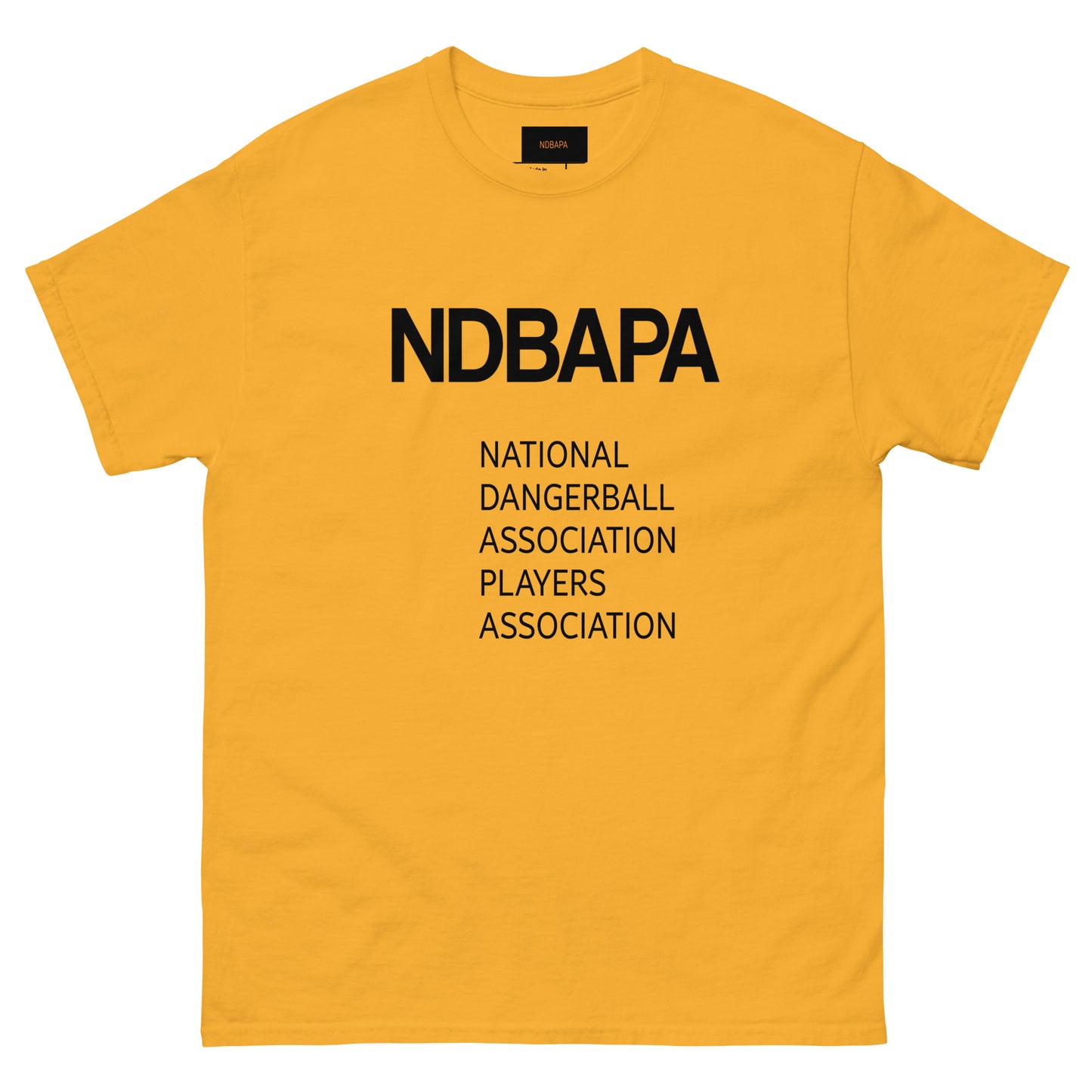 NDBAPA - NDBA Players Association - Men's classic tee