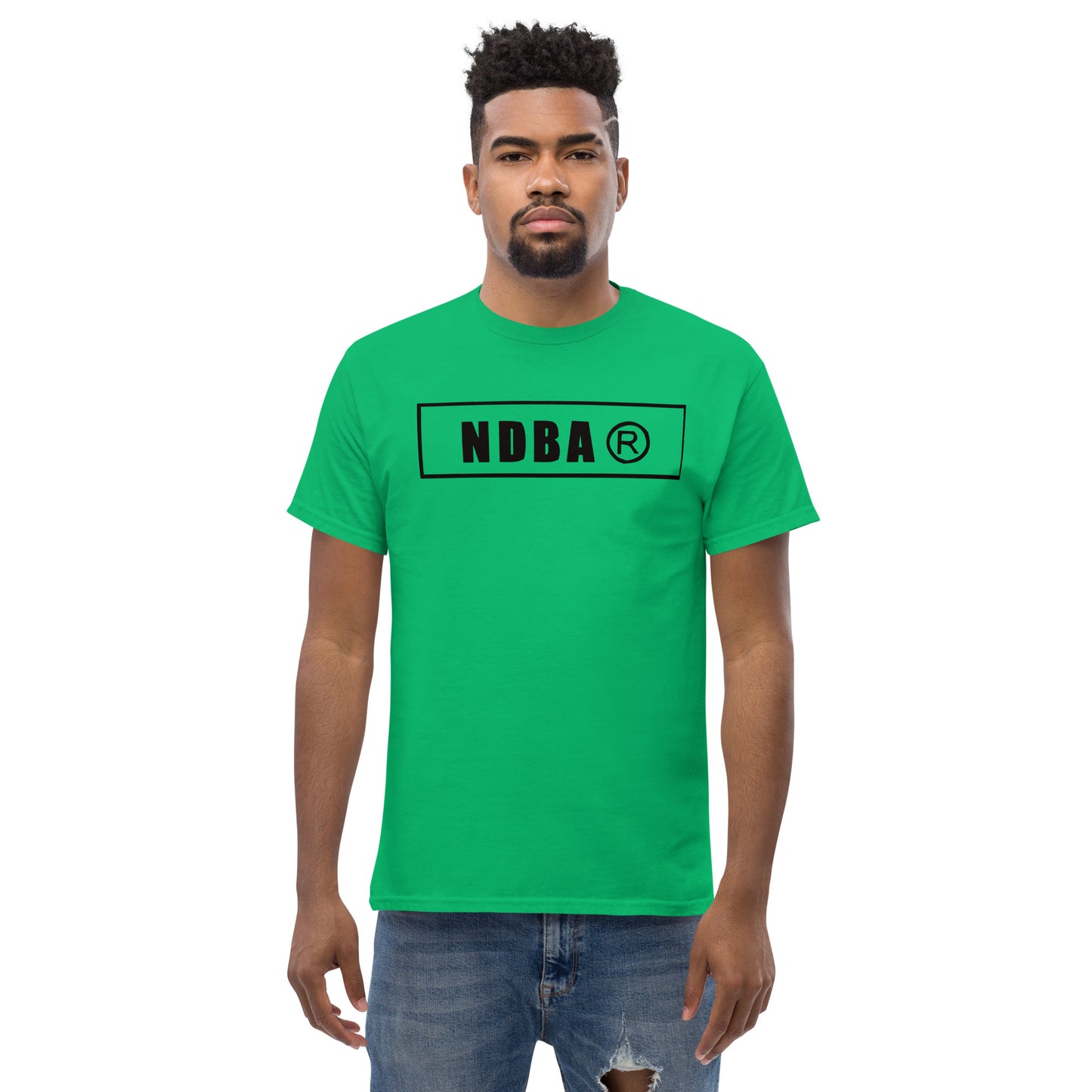 NDBA TEXT -Men's classic tee