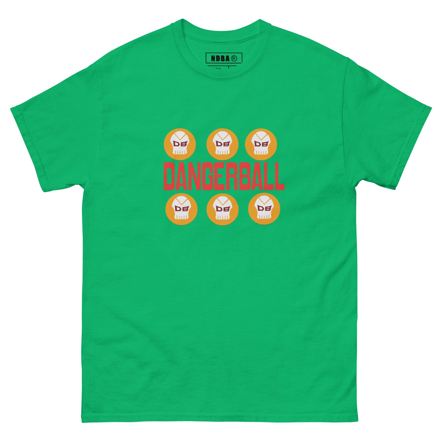 DANGERBALL - 6 TIMES - DB DANGERBALL SKULL - WIN NOW NOT LATER - VERSION - Men's classic tee