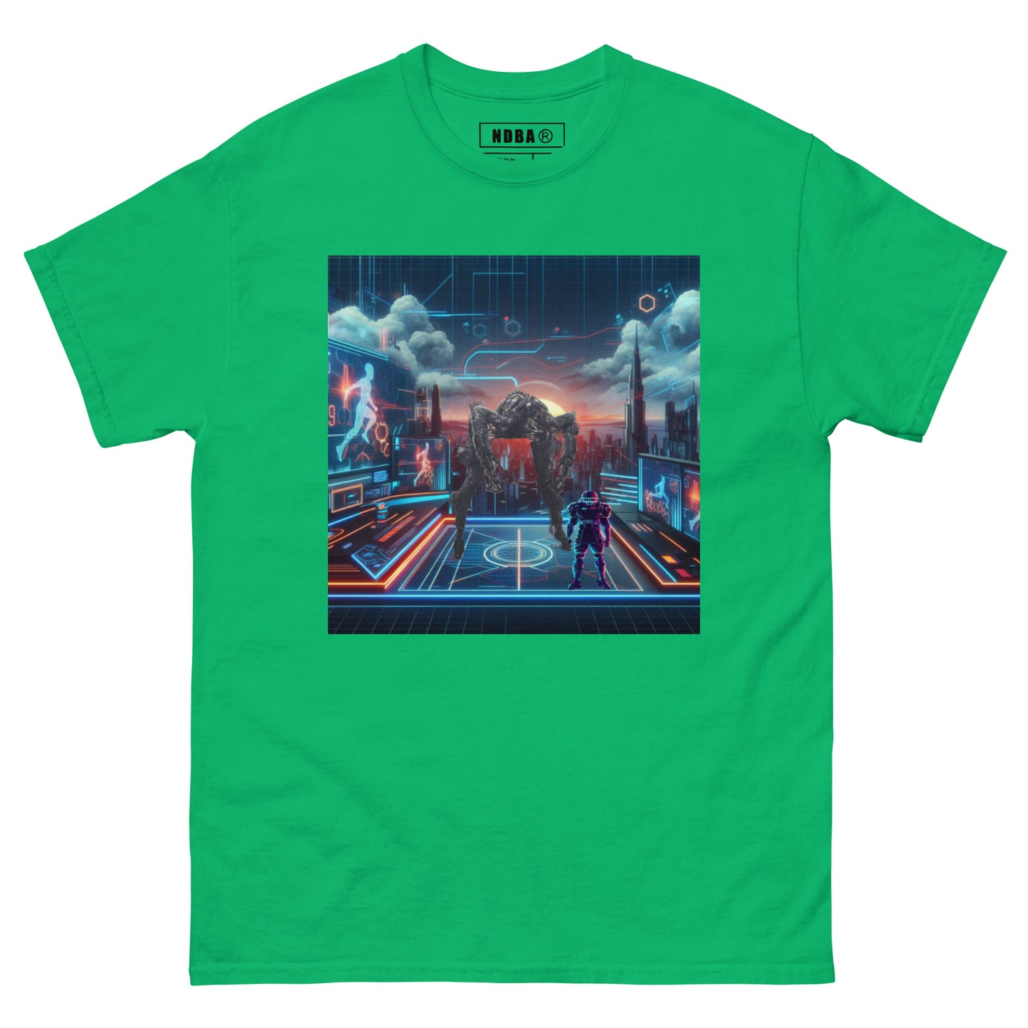 DANGERBALL - HUMAN WEAPON - VS PHOSPHORIC GOALY - VERSION - Men's classic tee