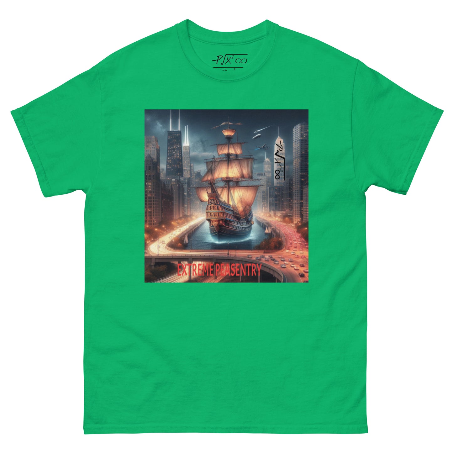EXTREME PEASENTRY -PX2~ - REGERT- TRIP ACROSS OCEAN #4 - Men's classic tee