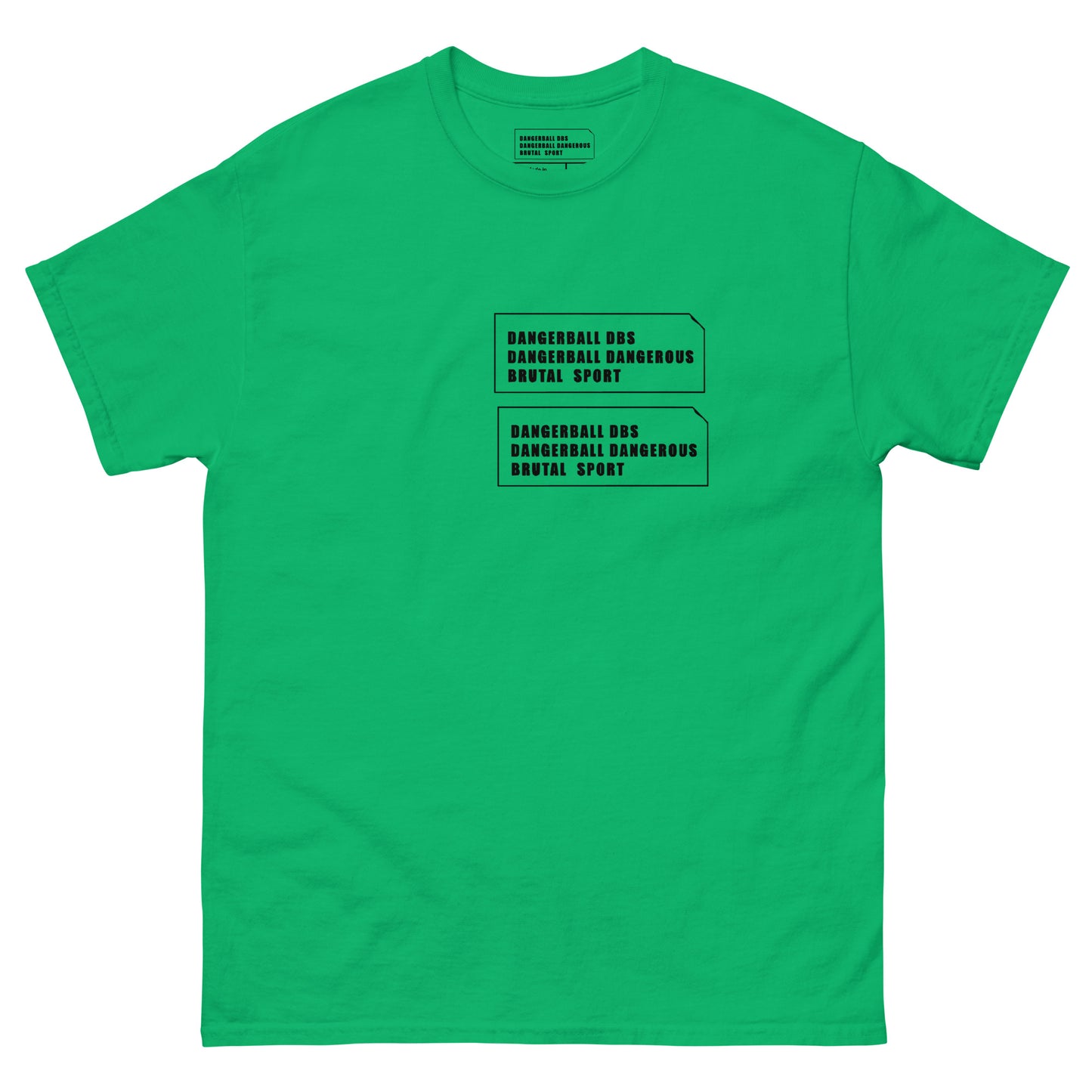 DANGERBALL DBS- DANGEROUS BRUTAL SPORT - Times 2X - Men's classic tee