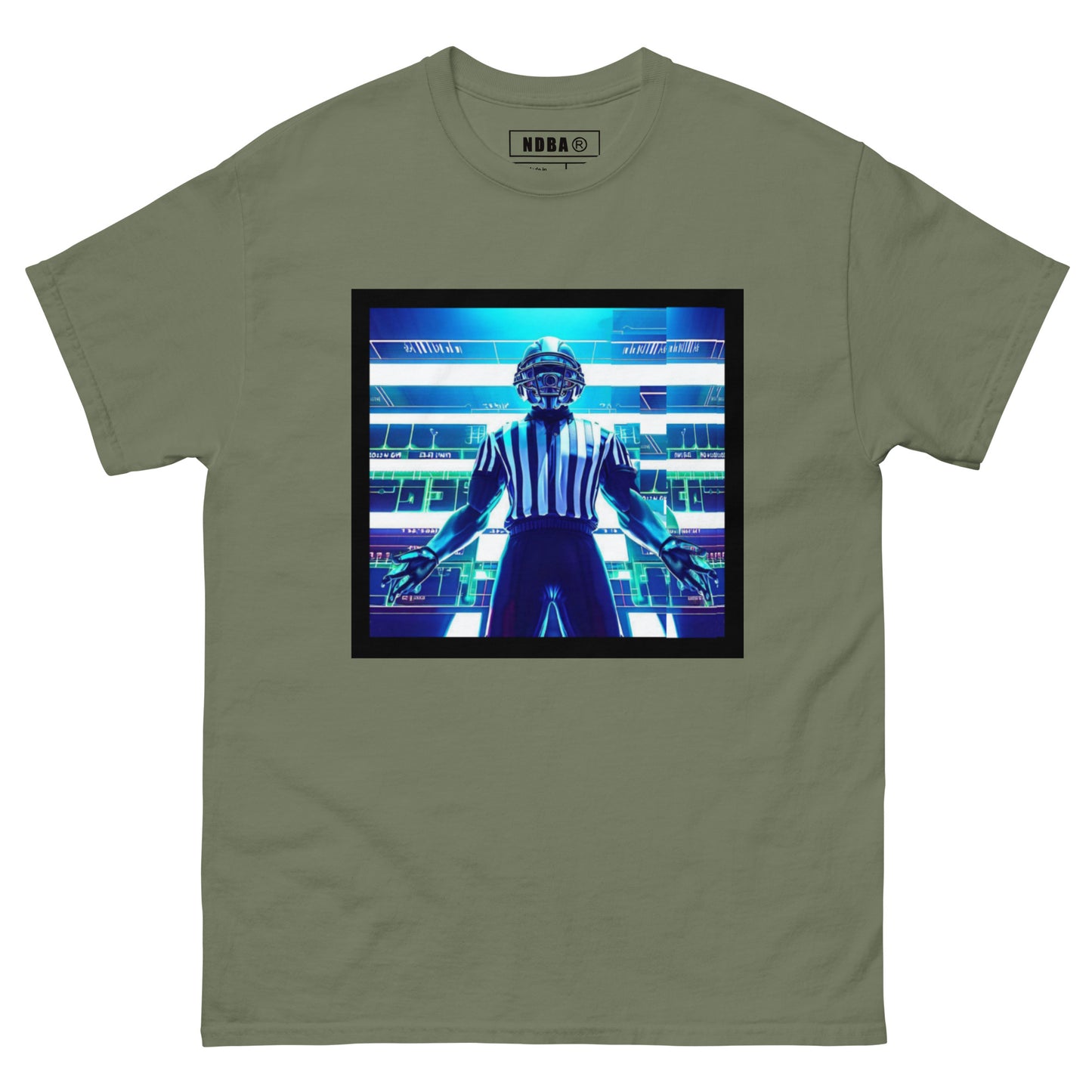 DANGERBALL - HUMAN WEAPON - INSTANT REPLAY REFEREE - VERSION - Men's classic tee