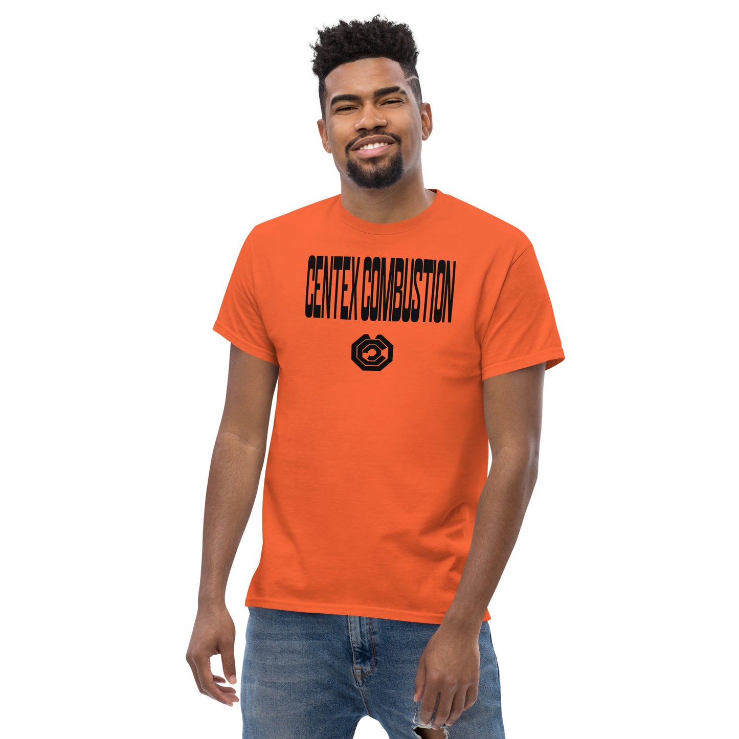CENTEX COMBUSTION - COMBUSTION ENERGY C GEARS - SMALL LOGO  VERSION T-Shirt Men's classic tee