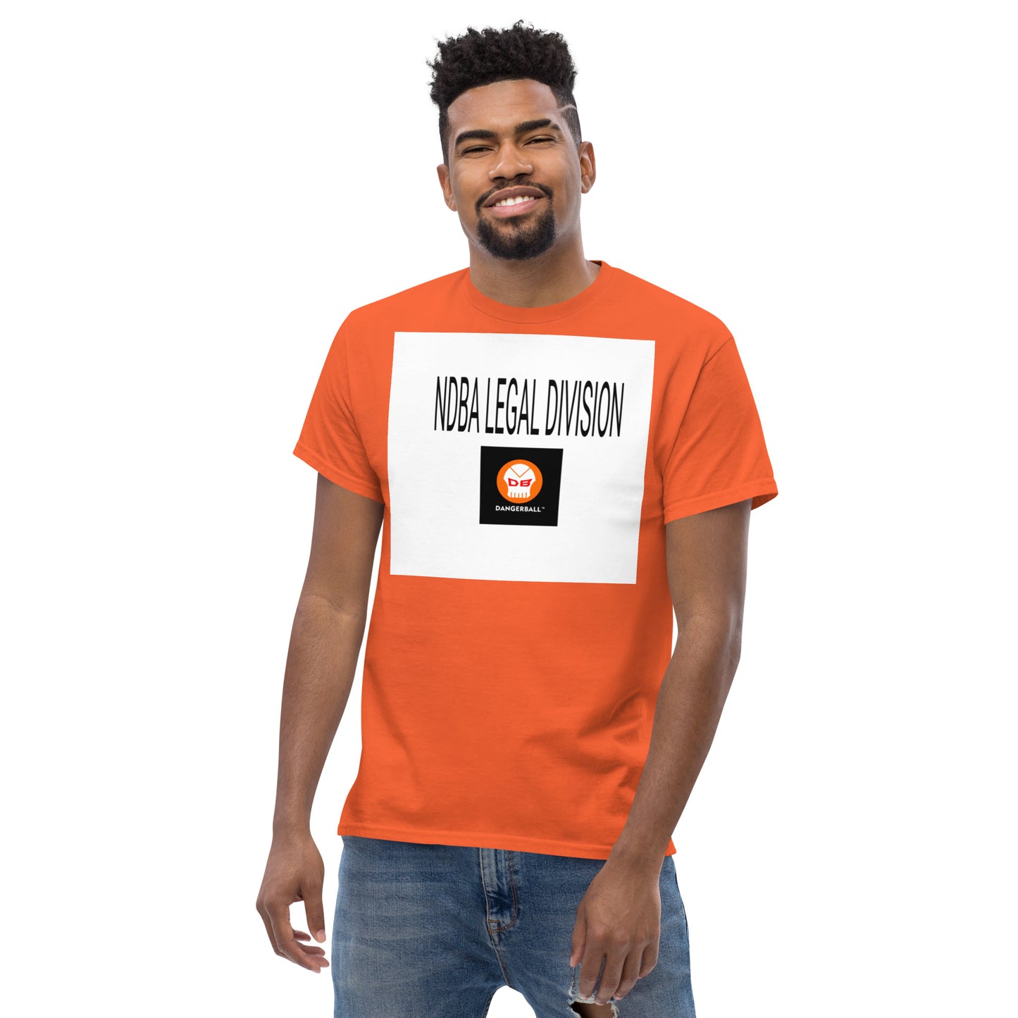 NDBA LEGAL DIVISION- DB SKULL LOGO- Tshirt Men's classic tee