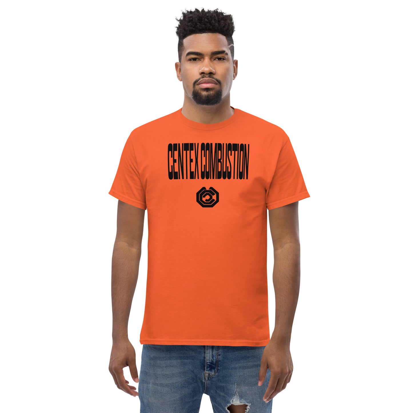 CENTEX COMBUSTION - COMBUSTION ENERGY C GEARS - SMALL LOGO  VERSION T-Shirt Men's classic tee