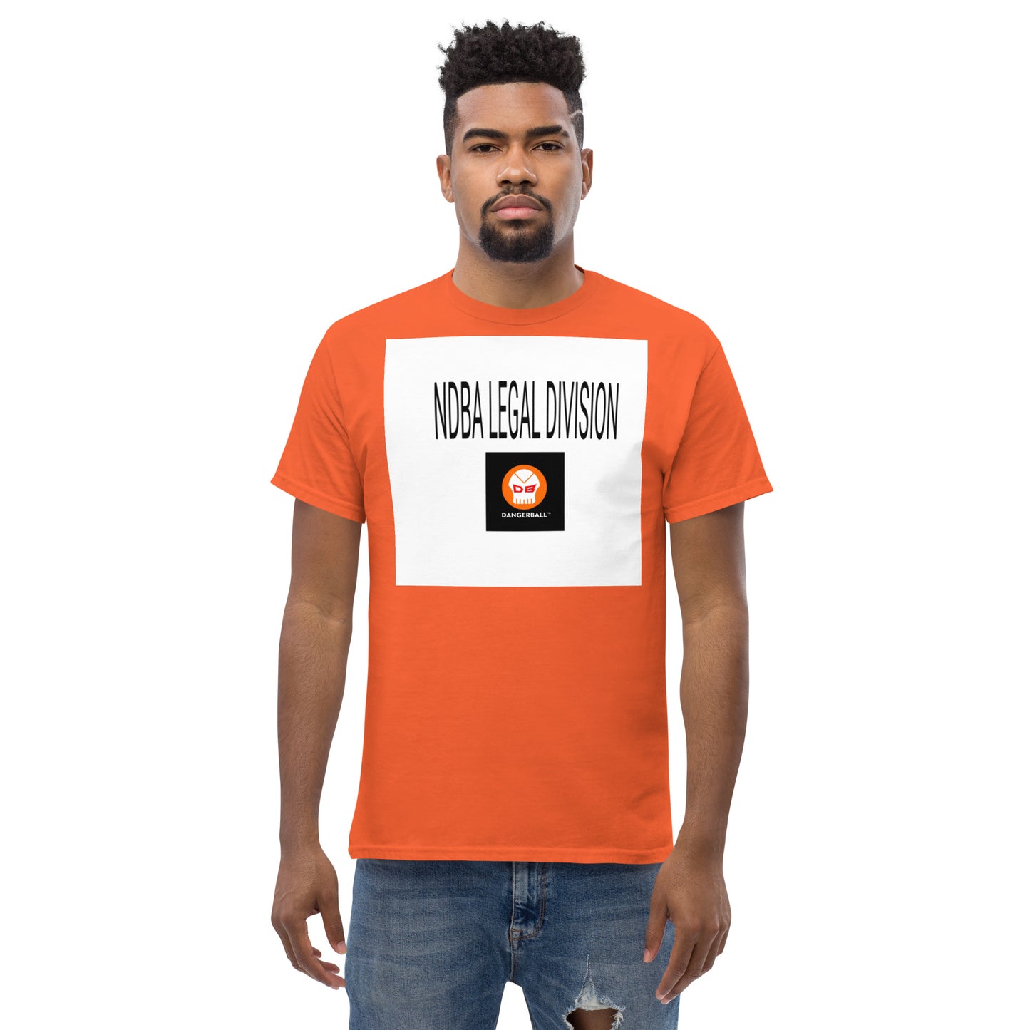 NDBA LEGAL DIVISION- DB SKULL LOGO- Tshirt Men's classic tee