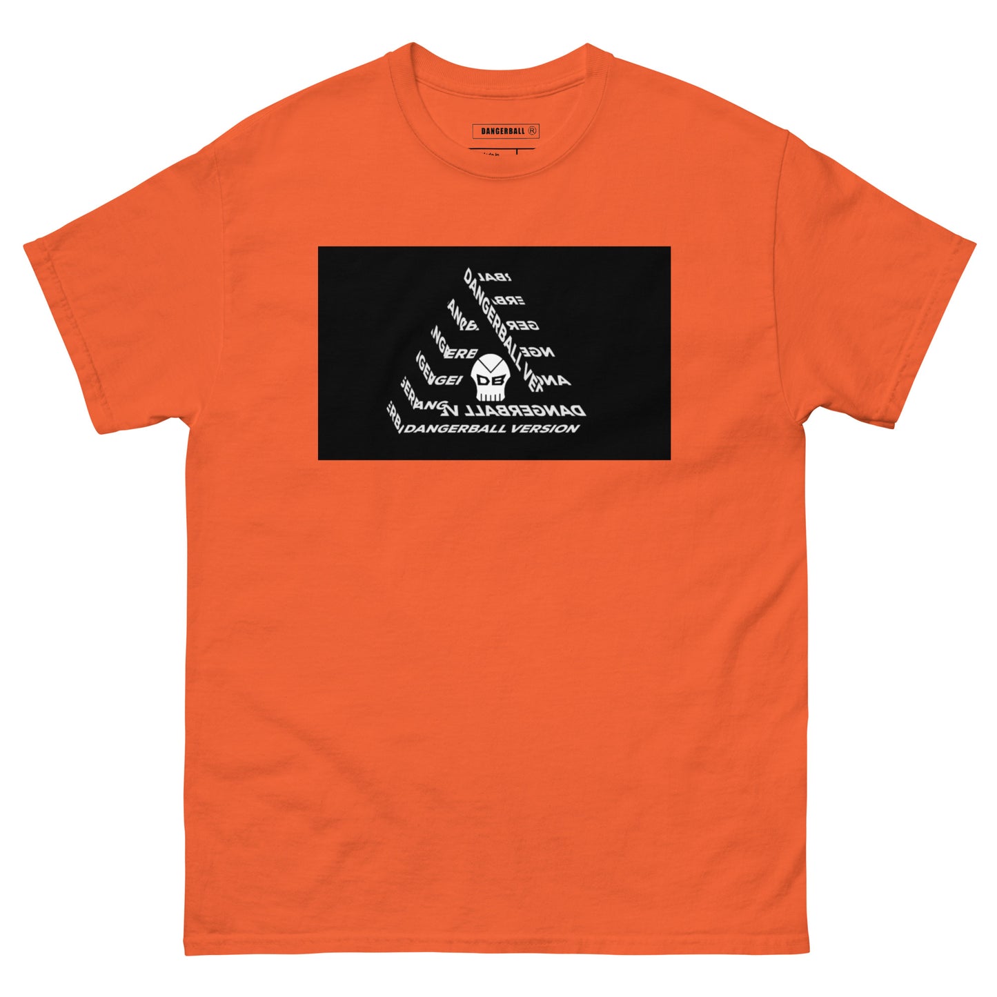 DANGERBALL - PYRIMID - DB SKULL LOGO- Men's classic tee