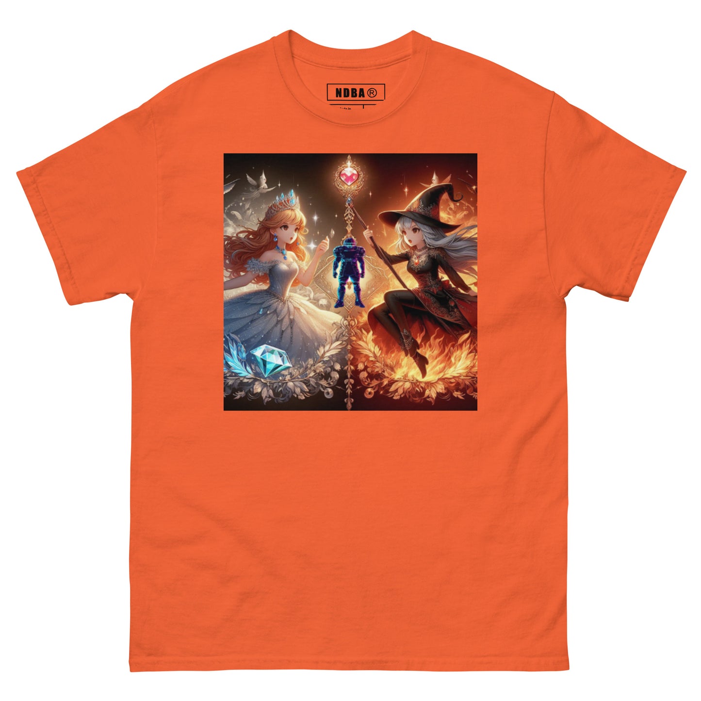 DANGERBALL - HUMAN WEAPON - VS FIRE CHIC OR ICE CHIC - VERSION - Men's classic tee