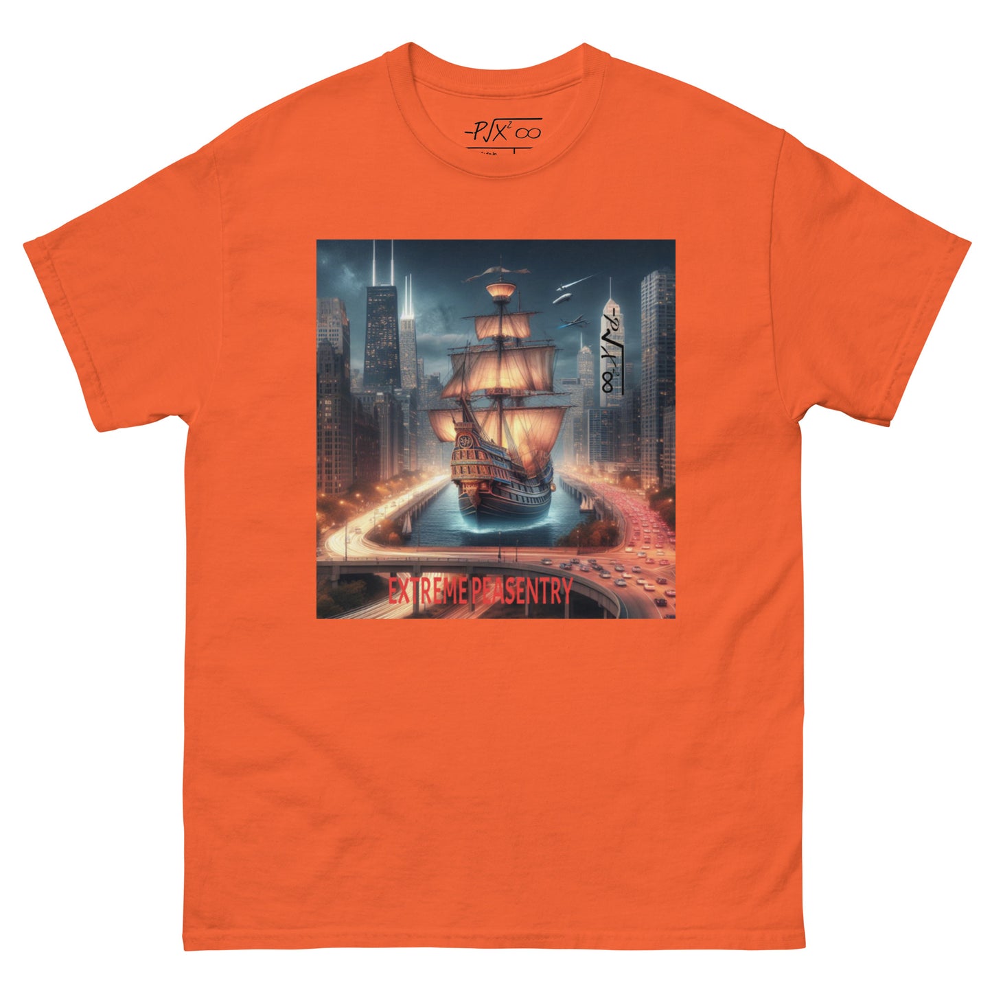 EXTREME PEASENTRY -PX2~ - REGERT- TRIP ACROSS OCEAN #4 - Men's classic tee