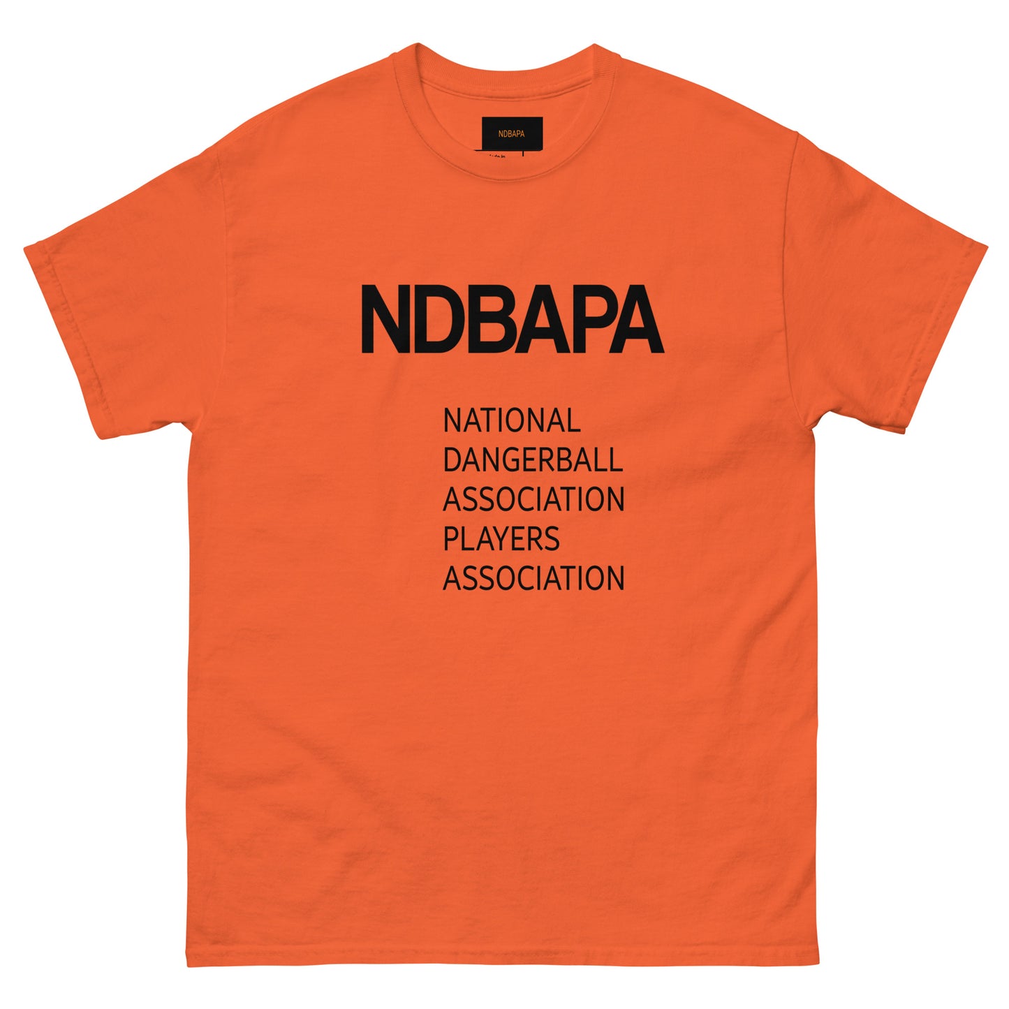 NDBAPA - NDBA Players Association - Men's classic tee