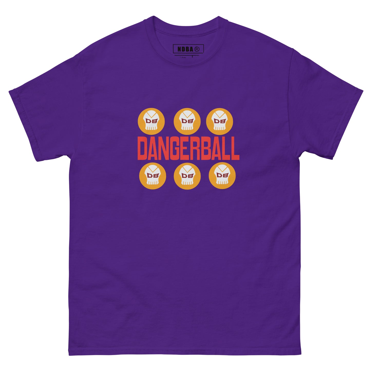 DANGERBALL - 6 TIMES - DB DANGERBALL SKULL - WIN NOW NOT LATER - VERSION - Men's classic tee