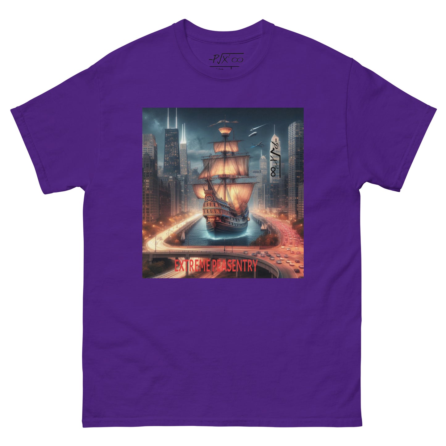 EXTREME PEASENTRY -PX2~ - REGERT- TRIP ACROSS OCEAN #4 - Men's classic tee