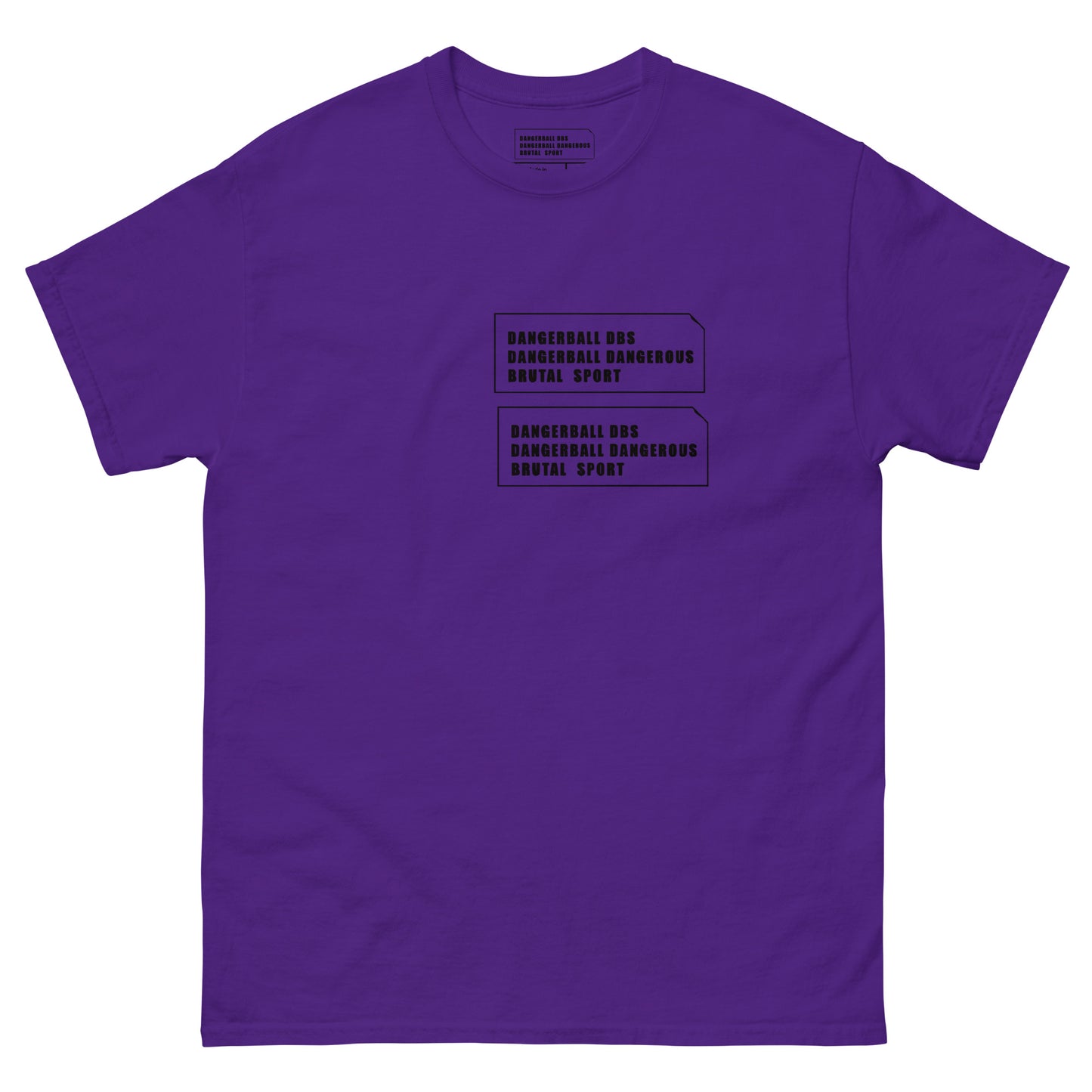 DANGERBALL DBS- DANGEROUS BRUTAL SPORT - Times 2X - Men's classic tee