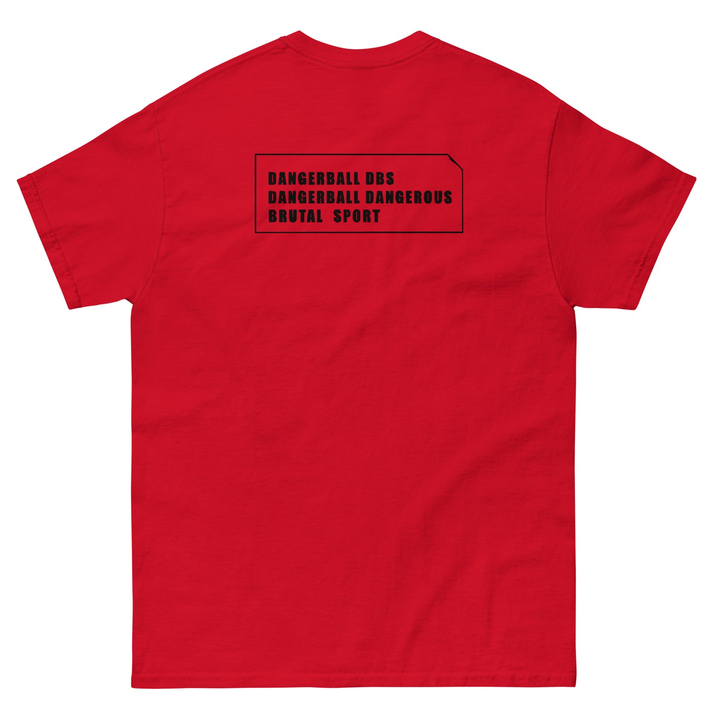 DANGERBALL DBS- DANGEROUS BRUTAL SPORT - Times 2X - Men's classic tee
