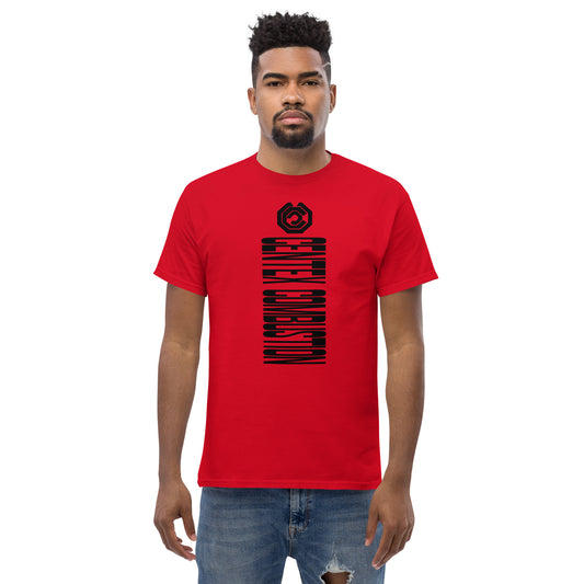 CENTEX COMBUSTION - SIDEWAYS LOGO - COMBUSTION ENERGY C GEARS - SMALL LOGO  VERSION T-Shirt Men's classic tee
