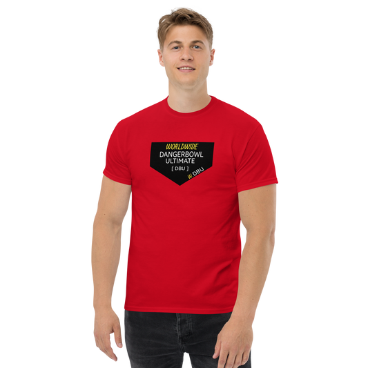WORLDWIDE DANGERBOWL ULTIMATE SHIELD LOGO - Men's classic tee