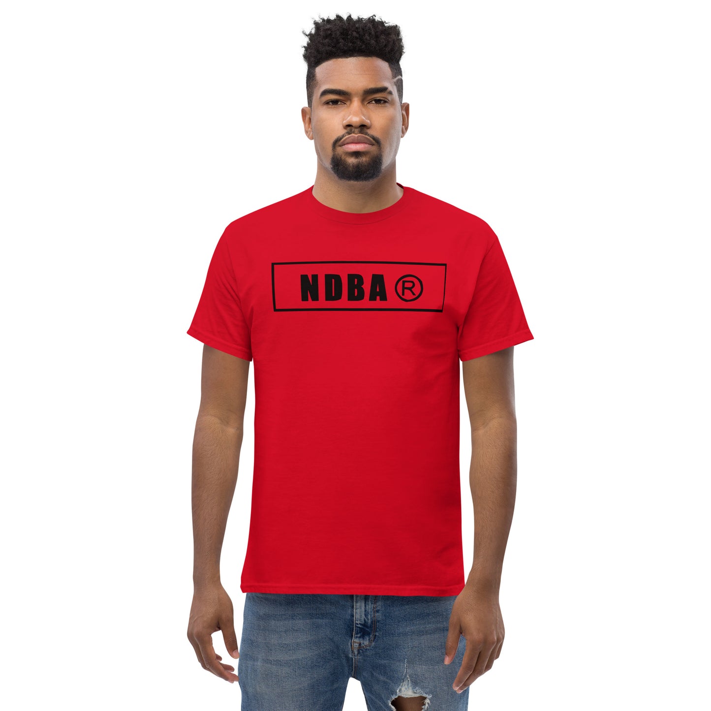 NDBA TEXT -Men's classic tee