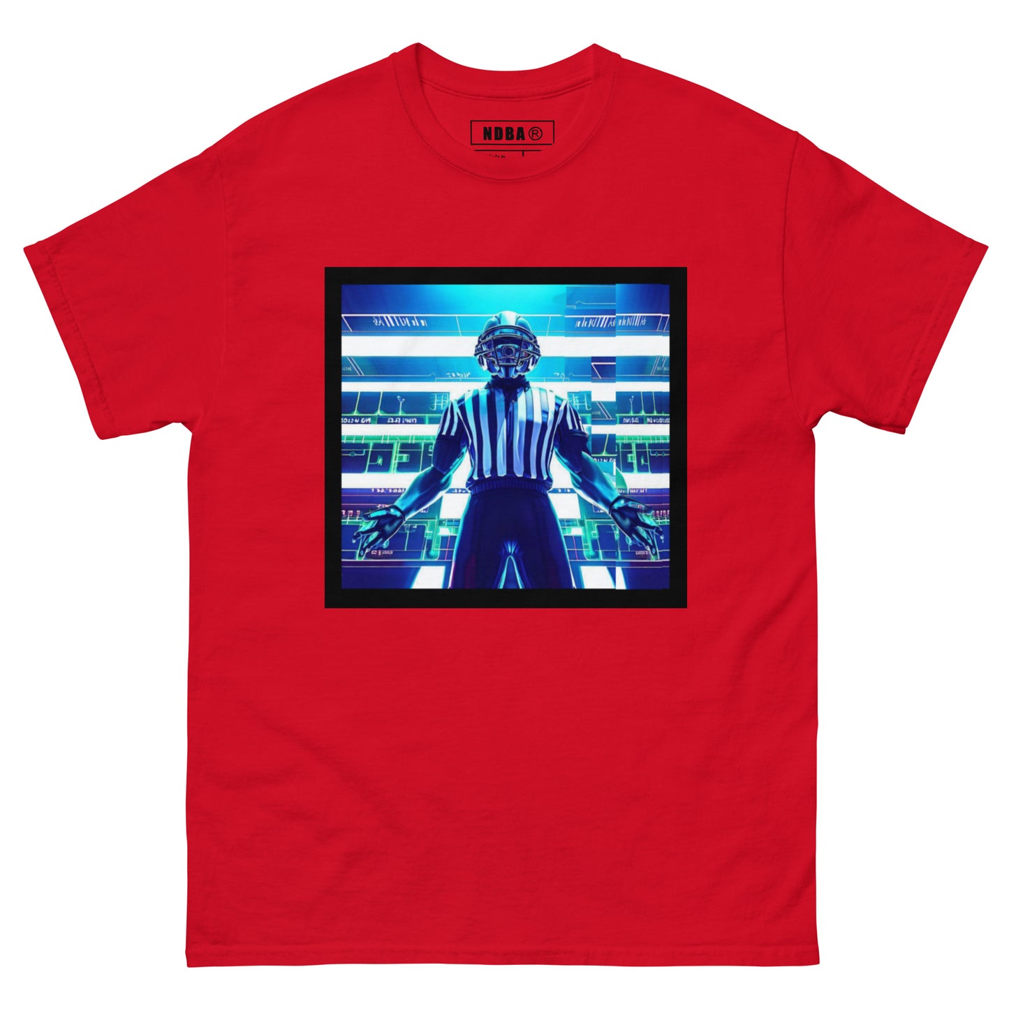 DANGERBALL - HUMAN WEAPON - INSTANT REPLAY REFEREE - VERSION - Men's classic tee